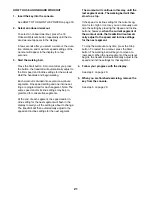 Preview for 21 page of ICON Health & Fitness NordicTrack S20i User Manual