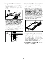 Preview for 27 page of ICON Health & Fitness NordicTrack S20i User Manual