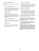 Preview for 20 page of ICON Health & Fitness NordicTrack S45i User Manual