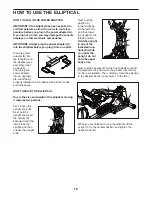 Preview for 10 page of ICON Health & Fitness NORDICTRACK SPACESAVER SE 9i User Manual