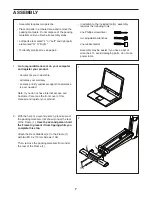 Preview for 7 page of ICON Health & Fitness NordicTrack STUDIO ELLIPTICAL User Manual