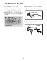 Preview for 16 page of ICON Health & Fitness NordicTrack T 12.0 User Manual