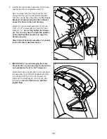 Preview for 12 page of ICON Health & Fitness NordicTrack T9.5 S User Manual