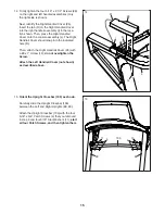 Preview for 15 page of ICON Health & Fitness NordicTrack T9.5 S User Manual