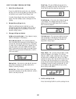 Preview for 22 page of ICON Health & Fitness NordicTrack VR19 User Manual