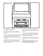 Preview for 17 page of ICON Health & Fitness NordicTrack VU19 User Manual