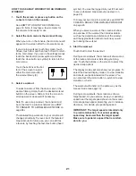 Preview for 21 page of ICON Health & Fitness NordicTrack VU19 User Manual