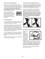 Preview for 26 page of ICON Health & Fitness NordicTrack Z 1300i User Manual