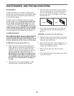 Preview for 28 page of ICON Health & Fitness NordicTrack Z 1300i User Manual