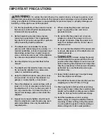 Preview for 3 page of ICON Health & Fitness NTEL71320-INT.0 User Manual