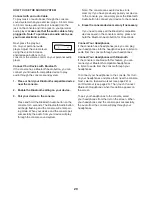 Preview for 29 page of ICON Health & Fitness NTEL71320-INT.0 User Manual