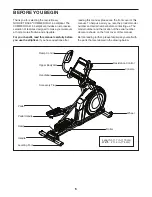 Preview for 6 page of ICON Health & Fitness NTEL71420.0 User Manual