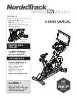 ICON Health & Fitness NTEX02121.0 User Manual preview