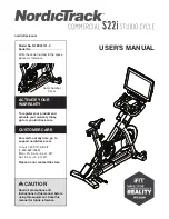 ICON Health & Fitness NTEX02121.9 User Manual preview
