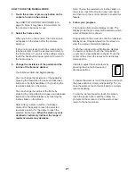 Preview for 21 page of ICON Health & Fitness NTEX02422-INT.3 User Manual