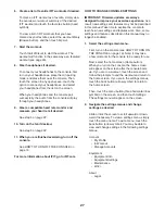 Preview for 27 page of ICON Health & Fitness NTEX02422-INT.3 User Manual