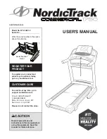 Предварительный просмотр 1 страницы ICON Health & Fitness NTL14221.2 User Manual