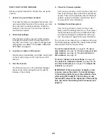 Preview for 20 page of ICON Health & Fitness NTL14221.2 User Manual