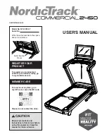 ICON Health & Fitness NTL19124.7 User Manual preview