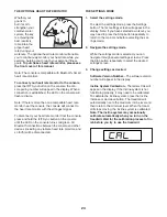 Preview for 24 page of ICON Health & Fitness NTL89522-INT.1 User Manual