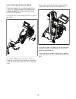 Preview for 12 page of ICON Health & Fitness NTRW10121.0 User Manual