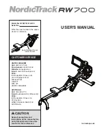 ICON Health & Fitness NTRW15121-INT.0 User Manual предпросмотр