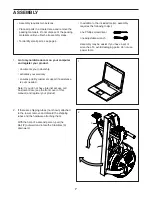 Preview for 7 page of ICON Health & Fitness NTRW19147.0 User Manual