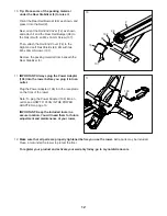 Preview for 12 page of ICON Health & Fitness NTRW19422.4 User Manual