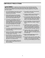 Preview for 3 page of ICON Health & Fitness PFEVEL71216.2 User Manual