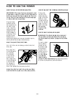 Preview for 11 page of ICON Health & Fitness PFEVRW41019.0 User Manual