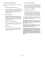 Preview for 20 page of ICON Health & Fitness PFTL12820.0 User Manual