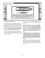 Preview for 12 page of ICON Health & Fitness PRO-FORM 205 CST User Manual