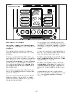 Preview for 18 page of ICON Health & Fitness PRO-FORM 250i User Manual