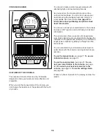 Preview for 16 page of ICON Health & Fitness PRO-FORM 325 CSX User Manual