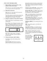 Preview for 17 page of ICON Health & Fitness PRO-FORM 525 CSE+ User Manual