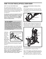 Preview for 14 page of ICON Health & Fitness PRO-FORM 890 E User Manual