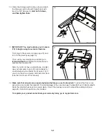 Предварительный просмотр 12 страницы ICON Health & Fitness Pro-Form Cadence LT2.5 User Manual