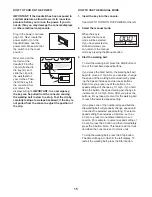 Предварительный просмотр 15 страницы ICON Health & Fitness Pro-Form Cadence LT2.5 User Manual