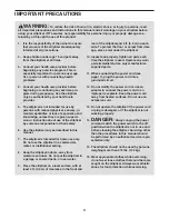 Preview for 3 page of ICON Health & Fitness Pro-Form Carbon E10 User Manual