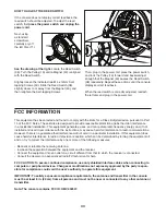 Preview for 33 page of ICON Health & Fitness Pro-Form Carbon E10 User Manual