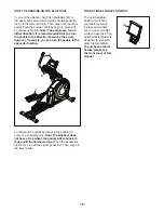 Preview for 19 page of ICON Health & Fitness Pro-Form Carbon E7 User Manual