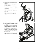 Предварительный просмотр 10 страницы ICON Health & Fitness Pro-Form Carbon EL User Manual