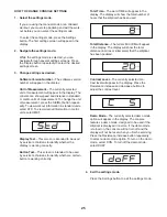 Preview for 25 page of ICON Health & Fitness Pro-Form Carbon EL User Manual