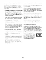 Preview for 25 page of ICON Health & Fitness Pro-Form Endurance 720E User Manual