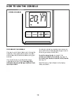 Предварительный просмотр 16 страницы ICON Health & Fitness PRO-FORM LE TOUR DE FRANCE CLC User Manual