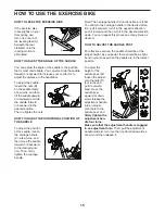 Preview for 15 page of ICON Health & Fitness PRO-FORM Le tour de france PFEX39421.3 User Manual