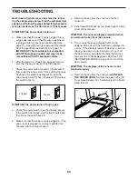 Preview for 25 page of ICON Health & Fitness PRO-FORM PERFORMANCE 600c User Manual