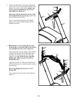 Предварительный просмотр 12 страницы ICON Health & Fitness PRO-FORM PERFORMANCE 900i User Manual