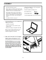 Preview for 8 page of ICON Health & Fitness Pro-Form PFTL99117.0 User Manual