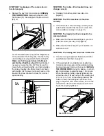 Preview for 35 page of ICON Health & Fitness PRO-FORM POWER 1495 User Manual